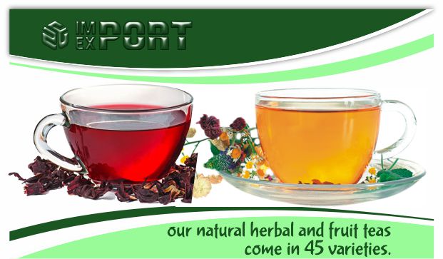 NATURAL HERBAL & FRUIT TEAS